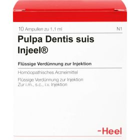 PULPA DENTIS SUIS Injeel Ampullen 10 St – PZN 1815632 из немецкой аптеки