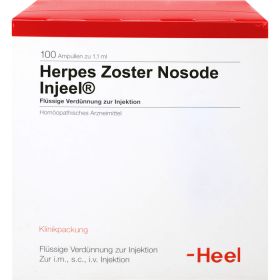 HERPES ZOSTER Nosode Injeel Ampullen 100 St – PZN 1831200 из немецкой аптеки