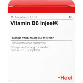 VITAMIN B6 INJEEL Ampullen 10 St – PZN 1894838 из немецкой аптеки