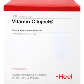 VITAMIN C INJEEL Ampullen 100 St – PZN 1894956 из немецкой аптеки