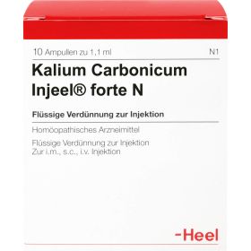 KALIUM CARBONICUM INJEEL forte N Ampullen 10 St – PZN 2581343 из немецкой аптеки