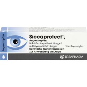 SICCAPROTECT Augentropfen 10 ml – PZN 3005570 из немецкой аптеки