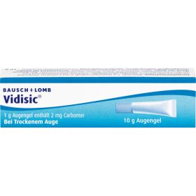 VIDISIC Augengel 10 g – PZN 3099542 из немецкой аптеки