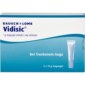 VIDISIC Augengel 3X10 g – PZN 3099559 из немецкой аптеки