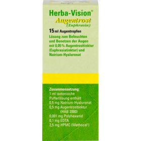 HERBA-VISION Augentrost Augentropfen 15 ml – PZN 3114017 из немецкой аптеки