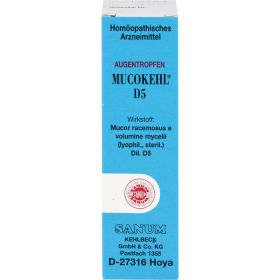 MUCOKEHL Augentropfen D 5 5 ml – PZN 3206736 из немецкой аптеки