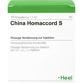 CHINA HOMACCORD S Ampullen 10 St – PZN 3663741 из немецкой аптеки