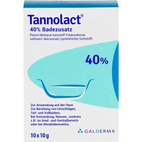 TANNOLACT Badezusatz 10X10 g – PZN 3669382 из немецкой аптеки