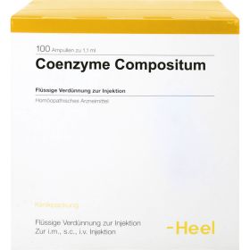 COENZYME COMPOSITUM Ampullen 100 St – PZN 4312765 из немецкой аптеки