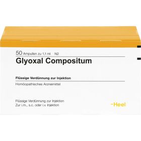 GLYOXAL compositum Ampullen 50 St – PZN 4313316 из немецкой аптеки