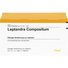 LEPTANDRA COMPOSITUM Ampullen 50 St – PZN 4313463 из немецкой аптеки