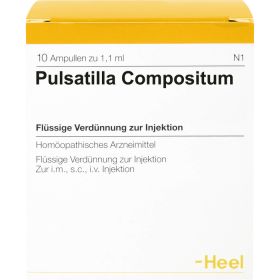 PULSATILLA COMPOSITUM Ampullen 10 St – PZN 4313842 из немецкой аптеки