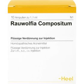 RAUWOLFIA COMPOSITUM Ampullen 10 St – PZN 4313894 из немецкой аптеки