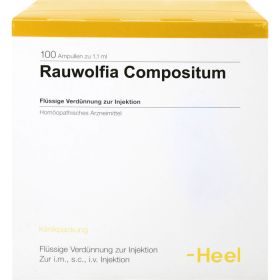 RAUWOLFIA COMPOSITUM Ampullen 100 St – PZN 4313919 из немецкой аптеки