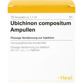 UBICHINON comp.Ampullen 10 St – PZN 4314273 из немецкой аптеки
