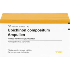 UBICHINON comp.Ampullen 50 St – PZN 4314296 из немецкой аптеки