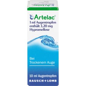 ARTELAC Augentropfen 10 ml – PZN 4348183 из немецкой аптеки