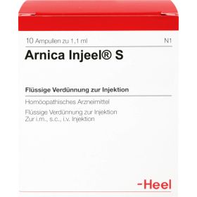 ARNICA INJEEL S Ampullen 10 St – PZN 4561741 из немецкой аптеки