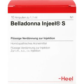 BELLADONNA INJEEL S Ampullen 10 St – PZN 4562002 из немецкой аптеки