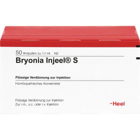 BRYONIA INJEEL S Ampullen 50 St – PZN 4562077 из немецкой аптеки