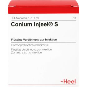 CONIUM INJEEL S Ampullen 10 St – PZN 4562574 из немецкой аптеки