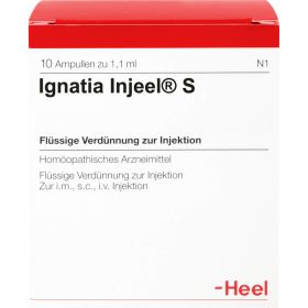 IGNATIA INJEEL S Ampullen 10 St – PZN 4562769 из немецкой аптеки