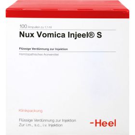 NUX VOMICA INJEEL S Ampullen 100 St – PZN 4563094 из немецкой аптеки