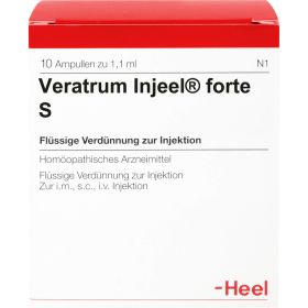 VERATRUM INJEEL forte S Ampullen 10 St – PZN 4563786 из немецкой аптеки