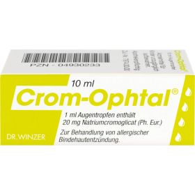 CROM-OPHTAL Augentropfen 10 ml – PZN 4930233 из немецкой аптеки