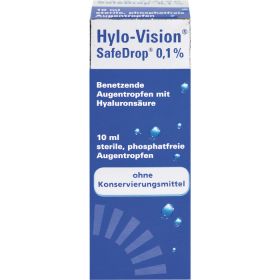 HYLO-VISION SafeDrop 0,1% Augentropfen 10 ml – PZN 5730217 из немецкой аптеки