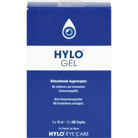 HYLO-GEL Augentropfen 2X10 ml – PZN 6144964 из немецкой аптеки