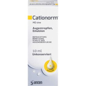 CATIONORM MD sine Augentropfen 10 ml – PZN 9617765 из немецкой аптеки