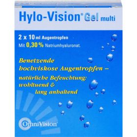 HYLO-VISION Gel multi Augentropfen 2X10 ml – PZN 10091009 из немецкой аптеки