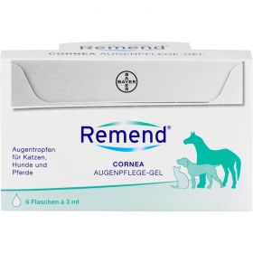 REMEND Cornea Augenpflege-Gel f.Hund/Katze/Pferd 6X3 ml – PZN 10343882 из немецкой аптеки