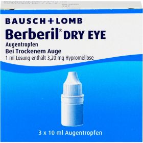 BERBERIL Dry Eye Augentropfen 3X10 ml – PZN 10346277 из немецкой аптеки