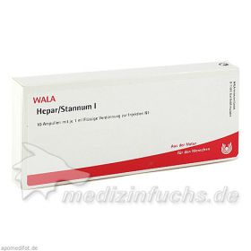 HEPAR/STANNUM I, 10X1 ML – PZN 1223587 из немецкой аптеки