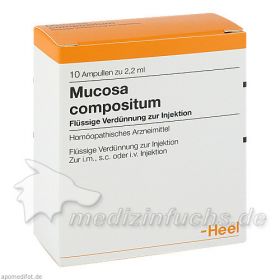MUCOSA COMP, 10 ST – PZN 4313575 из немецкой аптеки