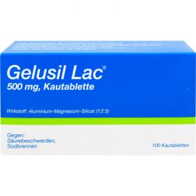 GELUSIL LAC Kautabletten 100 St – PZN 413854 из немецкой аптеки