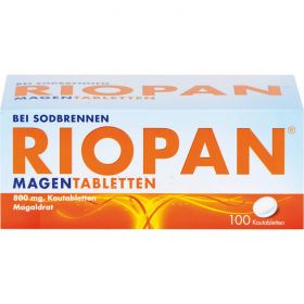 RIOPAN Magen Tabletten Kautabletten 100 St – PZN 749318 из немецкой аптеки