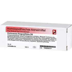 ECHINACEA ANGUSTIFOLIA D 6 Globuli 10 g – PZN 908231 из немецкой аптеки