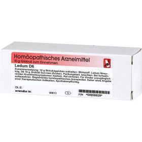 LEDUM D 6 Globuli 10 g – PZN 908828 из немецкой аптеки