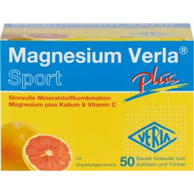 MAGNESIUM VERLA plus Granulat 50 St – PZN 1007872 из немецкой аптеки
