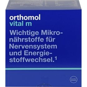 ORTHOMOL Vital M 30 Granulat/Kaps.Kombipackung 1 St – PZN 1319838 из немецкой аптеки