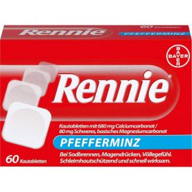 RENNIE Kautabletten 60 St – PZN 1459628 из немецкой аптеки