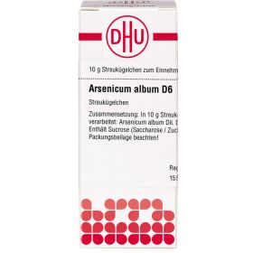 ARSENICUM ALBUM D 6 Globuli 10 g – PZN 1758667 из немецкой аптеки