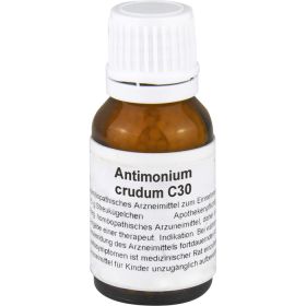 ANTIMONIUM CRUDUM C 30 Globuli 15 g – PZN 2152553 из немецкой аптеки