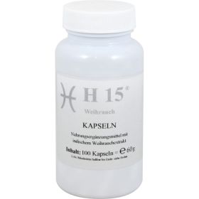 H 15 Weihrauchkapseln 350 mg 100 St – PZN 2260550 из немецкой аптеки