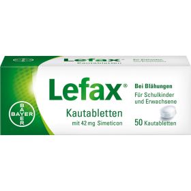 LEFAX Kautabletten 50 St – PZN 2487928 из немецкой аптеки