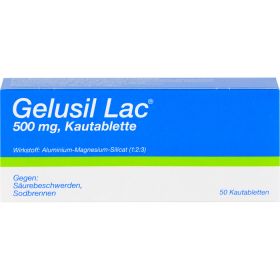 GELUSIL LAC Kautabletten 50 St – PZN 2498116 из немецкой аптеки