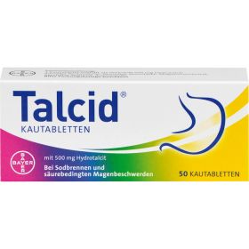 TALCID Kautabletten 50 St – PZN 2530498 из немецкой аптеки
